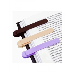 3 Adet Silikon Otomatik Kitap Ayracı, Akıllı Okuma Araçları