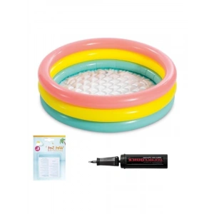 3 Boğumlu Şişme Çocuk Havuzu - 114x25 cm