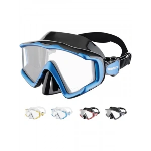 3 Camlı Dalış Maskesi - Kesintisiz Görüntü