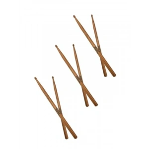 3 Çift 7A Ahşap Meşe Ağacı Davul Bageti ile Ritminizi Yakalayın