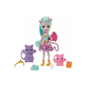 3 Ejderha Figürü ve Aksesuarlarla Sevimli Aile Oyun Seti