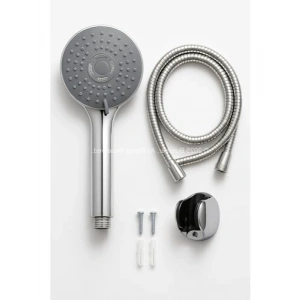 3 Fonksiyonlu Krom Duş Başlığı Seti