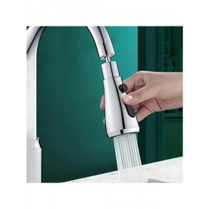 3 Fonksiyonlu Krom Lavabo Musluk Başlığı, 720 Derece Dönme Özelliği