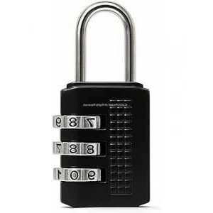 3 Haneli Şifreli Asma Kilit - Dayanıklı Metal Yapı