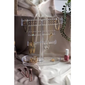 3 Katlı Takı Düzenleyici Organizer - Modern Tasarım, Dayanıklı