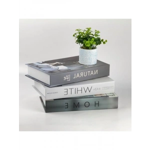 3lü Dekoratif Kutu Seti, Kitap Görünümlü, Modern Ev Dekorasyonu