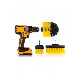 3lü Matkap Ucu Fırça Seti - Temizlik İçin İdeal