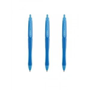 3lü Mavi Jel Kalem Seti, 0.7 mm Uç Kalınlığı