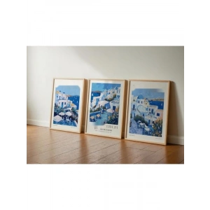 3lü Modern Dekoratif Çerçevesiz Poster Seti, 50 x 70 cm