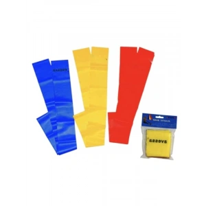 3lü Pilates Egzersiz Lastiği Seti - Dayanıklı ve Esnek