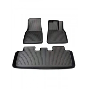 3lü Set Paspas, 2020-2024 Tesla Model Y için Kaydırmaz Malzeme