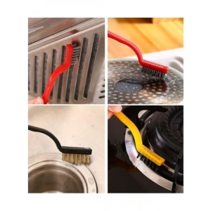 3lü Set Tel Fırça Temizlik Seti - Yağ, Kir ve Pas Sökücü