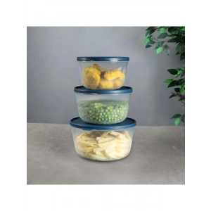 3lü Yuvarlak Saklama Seti (1L, 1.5L, 2.2L)