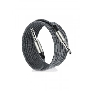 3 Metre Uzunluğunda 6.35 mm Jack Enstrüman Kablosu