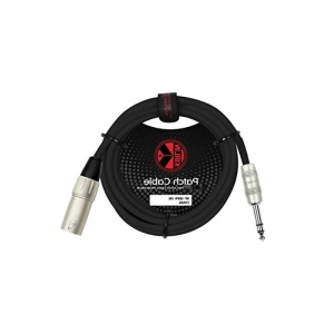 3 Metre Uzunluğunda XLR M - 1/4 TRS Mikrofon Kablosu