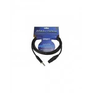 3 Metre Uzunluğunda XLR Mikrofon Kablosu, 3 Kutup