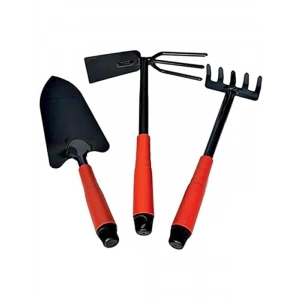 3 Parça Bahçe El Aleti Seti - Kürek, Tırmık, Çapa