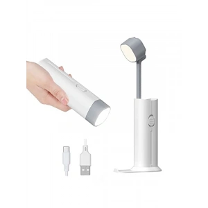 3 Parlaklık Kademeli LED Masa Lambası, USB Şarj ile Çeşitli Amaçlar İçin