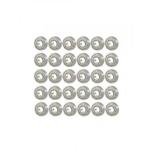 30 Adet Metal Mühürlü Bilye Rulman, 8x22x7 Ölçüleri ile Çok Amaçlı Kullanım