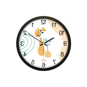 30 cm Gerçek Cam Duvar Saati, Sessiz Mekanizma