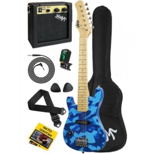 30 İnç Çocuklara Uygun Amfili Elektro Gitar Seti