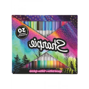 30lu Karışık Renk Kalıcı Markör Seti