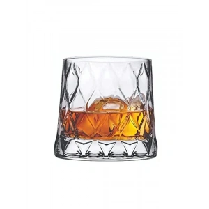 300 CC Hacminde Gravürlü Şık Viski Bardağı, 6 Adet