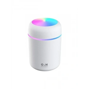 300 ml Kapasiteli Mini USB Hava Nemlendirici, LED Işıklı