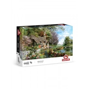 3000 Parça Şehirden Uzakta Temalı Puzzle