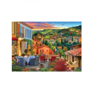 3000 Parça Tuscany Temalı Puzzle Seti