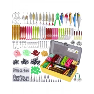 302 Parça Balıkçılık Seti - Katlanır Kutu ile Komple Takım