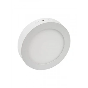 30W Yuvarlak Sıva Üstü LED Panel Armatür, Beyaz Işık ile