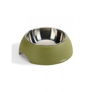 350ML Olive Renkli Eco Bamboo Mama Kabı, Sağlıklı