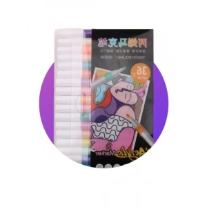 36 Adet Sanatsal Akrilik Boya Kalemi Seti