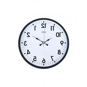 36 CM Renkli Plastik Duvar Saati