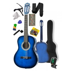 36 İnç 3/4 Çocuk Gitarı, 8-12 Yaş Arası, Tam Set