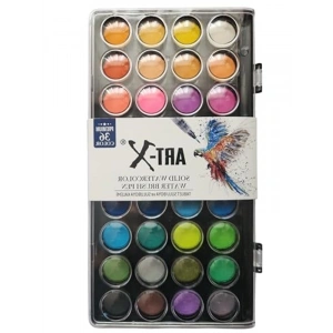 36 Renkli Sulu Boya Seti, Tablet Formda, Sanat İçin İdeal