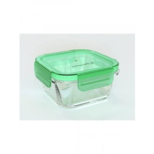 360 cc Plastik Kapaklı Saklama Kabı Yeşil