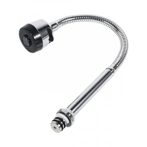 360° Dönebilen Esnek Borulu Mutfak Musluğu - Paslanmaz Çelik