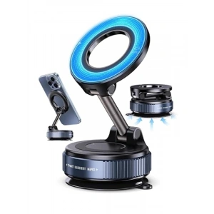 360° Dönebilir Araç Telefon Tutucu, Güçlü Vantuz ile