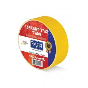 38 mm x 25 m Çift Taraflı Bant, Dayanıklı ve Güçlü