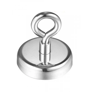 38mm Çapında Neodyum Pot Mıknatıs, Güçlü Kurtarma Mıknatısı