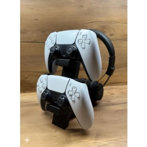 3D Baskı Dikey Oyun Kolu ve Kulaklık Standı, Şık Tasarım