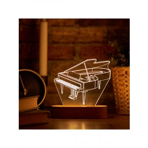 3D Led Lamba, Piyano Çalanlara Özel Tasarım