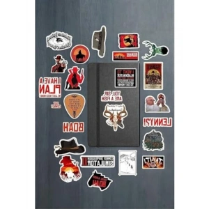 3D Yüzüklerin Efendisi Temalı Sticker Paketi - Yaratıcı Etiketler