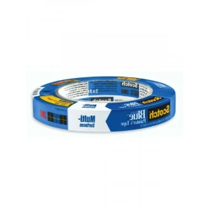 Mavi Maskeleme Bandı, 25 mm x 50 m Uzunluğunda Dayanıklı Kağıt Bant