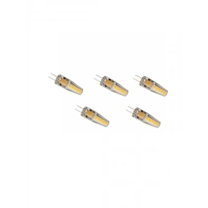 4 Adet 12 Volt Led Kapsül Ampul, Günışığı Renk Seçeneği