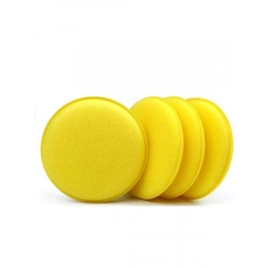 4 Adet Pasta Cila Wax Pedi Süngeri, Araç Temizleme Aplikatörü