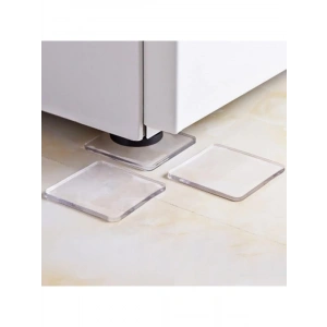 4 Adet Şeffaf Silikon Kaydırmaz Pedler - Mobilya ve Zemin Koruma