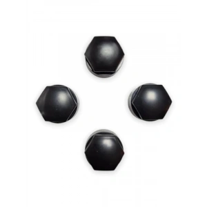 4 Adet Siyah Şifreli Bijon Kapağı, Seat Leon Uyumlu (2020-2024)